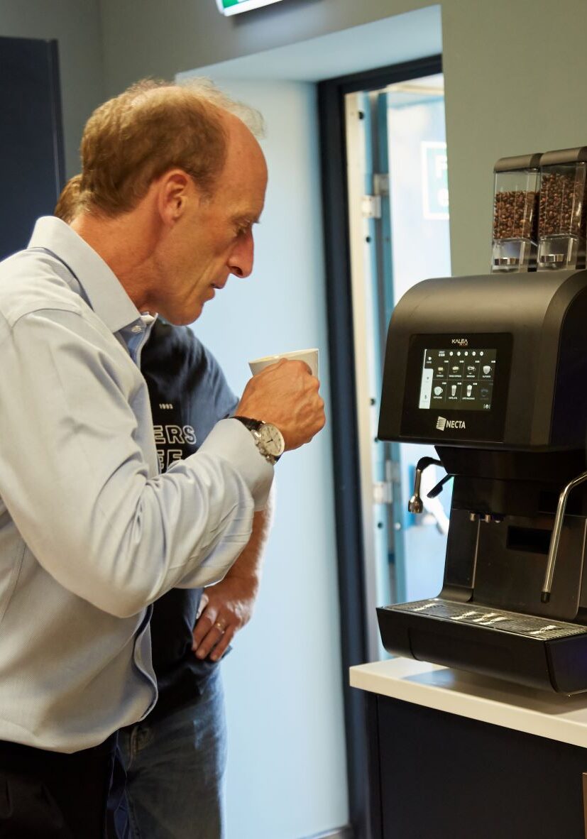 Hillarys Blinds coffee & vending solution brothers