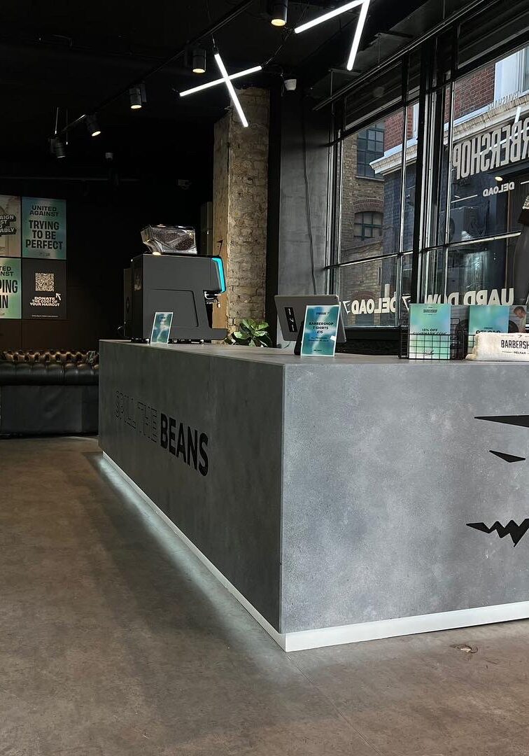 Gymshark deload barbershop coffee machine brothers coffee 1